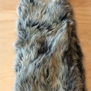 Faux fur wrap